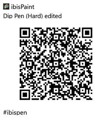 Qr code of &quot;Dip Pen (hard)&quot;